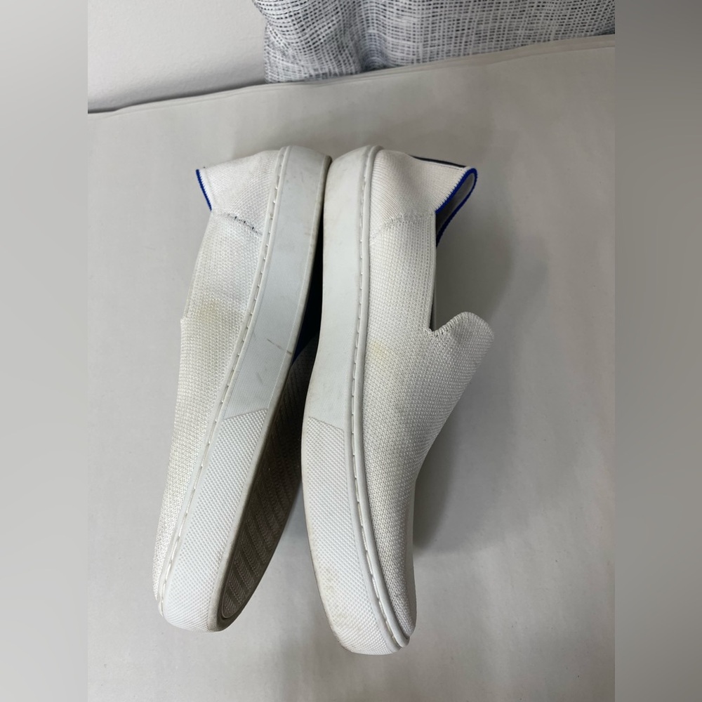 Rothy's Textile Bright White The Original Slip On Sneaker Women’s US 7 - Picture 2 of 8